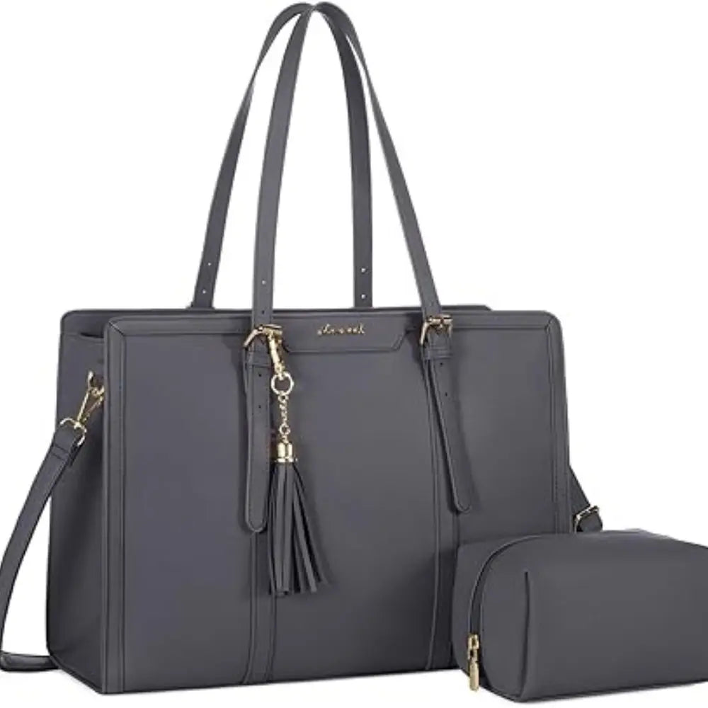 Sac Tote Laptop XXL – Grande Capacité, Waterproof & Pochette Assortie