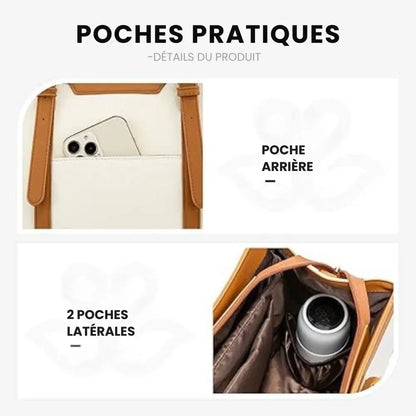 Sac Tote Laptop XXL – Grande Capacité, Waterproof & Pochette Assortie